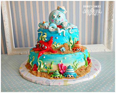 Noah is coming soon <3 <3  - Cake by Bethann Dubey