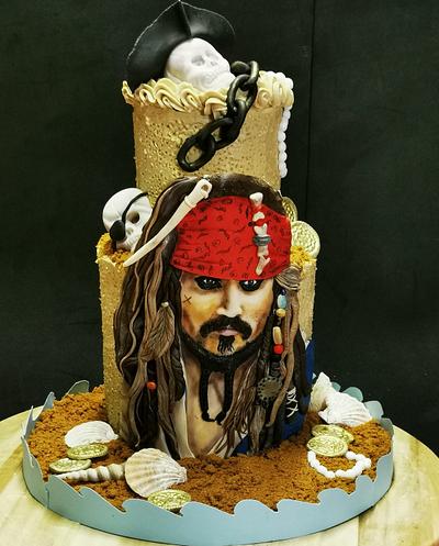 Pirates of the Carribean cake - Cake by L'atelier de Natasel