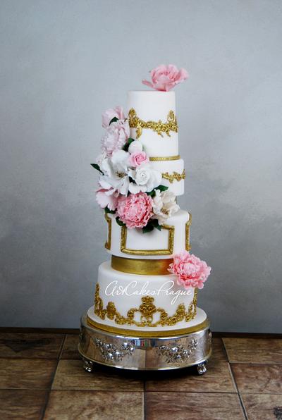 Sweet wedding - Cake by Art Cakes Prague