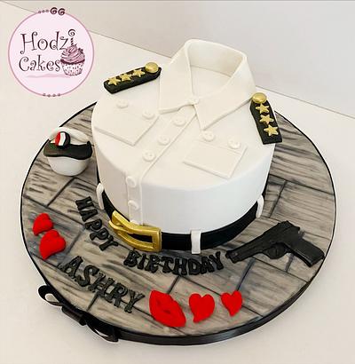 Police Officer Cake - Cake by Hend Taha-HODZI CAKES