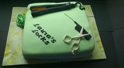 Hairdressing cake - Cake by Sue