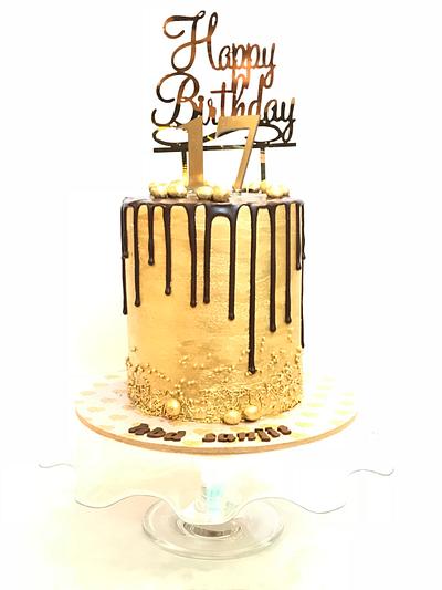 The gold digger cake ! - Cake by Thechocolatefactory