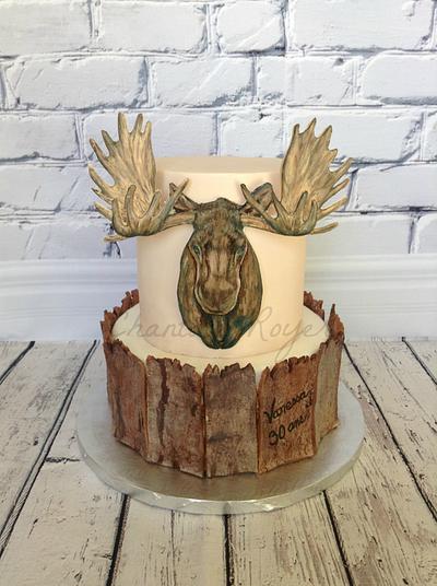 Moose Cake - Cake by Chantale Royer