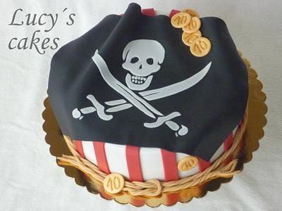Pirate cake - Cake by Lucyscakes