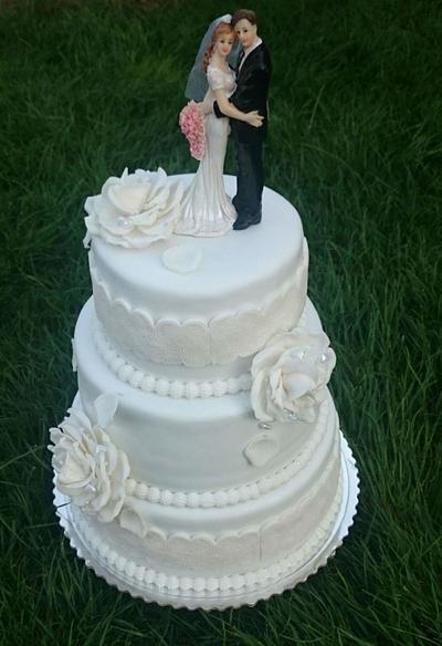 Wedding cake - Cake by AndyCake