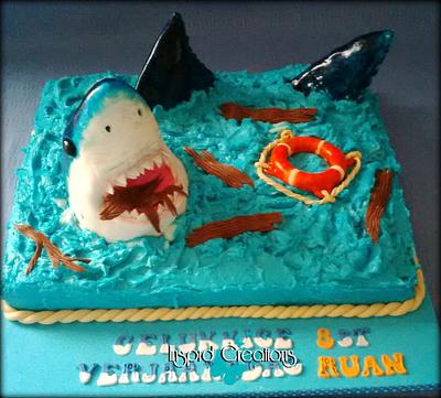 Shark! - Cake by Willene Clair Venter