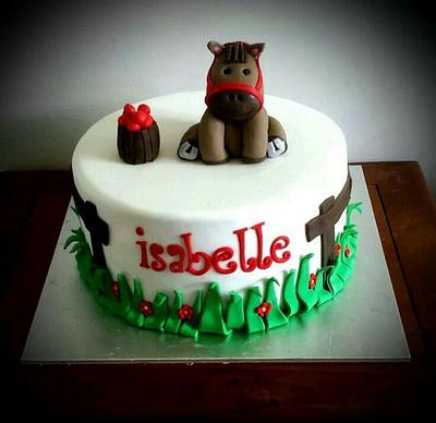 isabelles pony - Cake by melissa