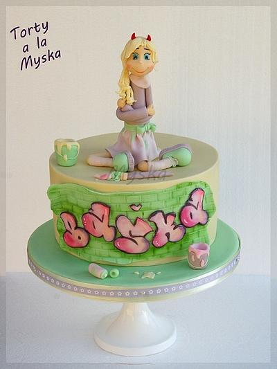 little artist  - Cake by Myska