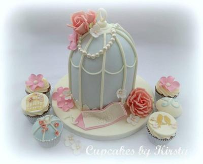 Birdcage Birthday cake  - Cake by Kirsty 