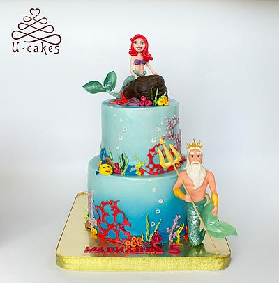 Mermaid Ariel cake - Cake by Olga Ugay