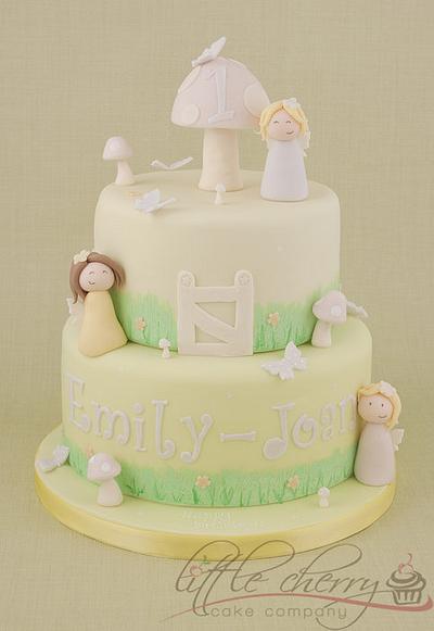 Pastel Fairy Garden - Cake by Little Cherry