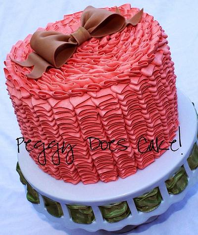 Another Ruffle Cake - Cake by Peggy Does Cake