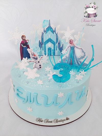 Frozen - Cake by Kristina Mineva