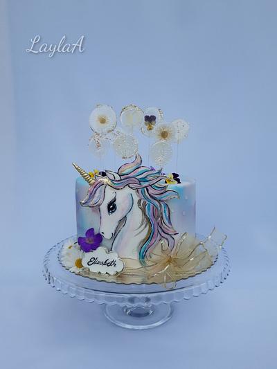 Unicorn  - Cake by Layla A