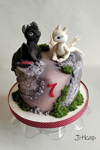 How to train your dragon - Cake by Jitkap