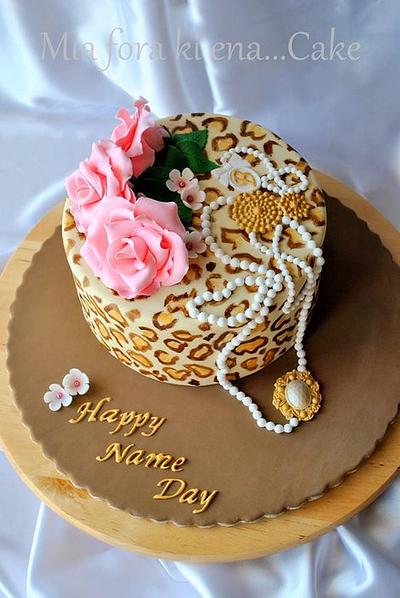 Happy name day cake - Cake by miaforakienacake