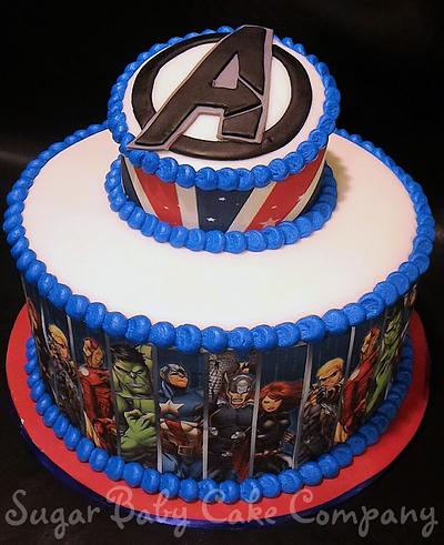 Avengers Cake - Cake by Kristi