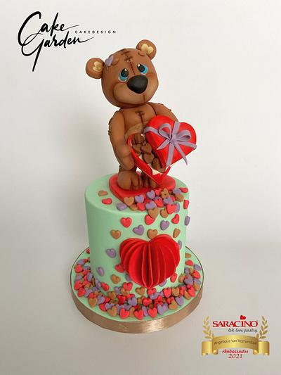 Valentine cake - Cake by Cake Garden 