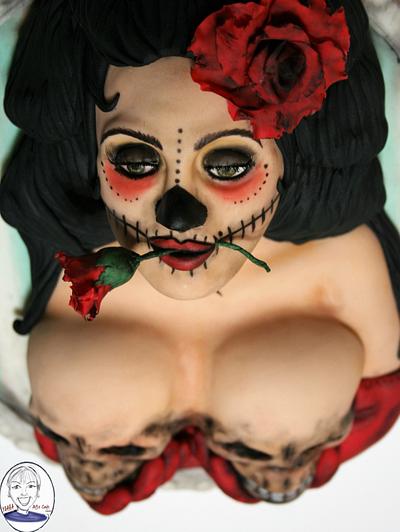 SEXY SKULL LADY - Cake by Yoana Dolce Cake