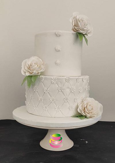 Wedding cake - Cake by Ruth - Gatoandcake