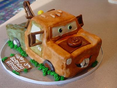 Tow Mater - Cake by Sara's Cake House