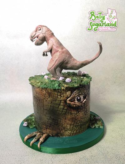 Dinosaur - Cake by Bety'Sugarland by Elisabete Caseiro 