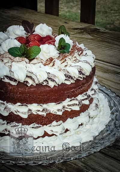 Chocolate Cherry Cake - Cake by Regina Coeli Baker