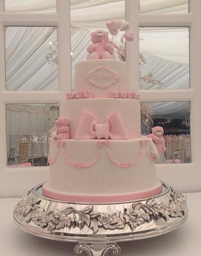 Pretty Pink Teddies - Cake by The Anticipation