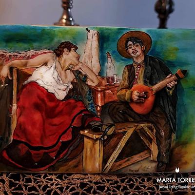 Fado - Traditional song for Portugal Wonders in Sugar  - Cake by The Cookie Lab  by Marta Torres