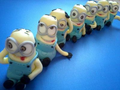 Minions toppers - Cake by Sara