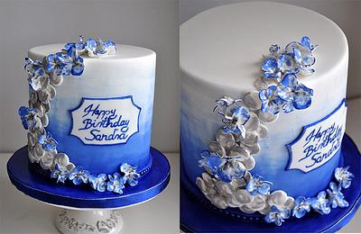 little blue - Cake by Hajnalka Mayor