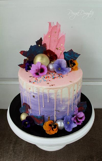 Violet cake - Cake by Dmytrii Puga