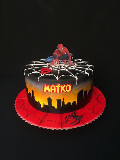 Spider-Man cake - Cake by Layla A