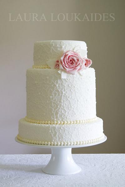 Boutique Wedding Cake - Cake by Laura Loukaides