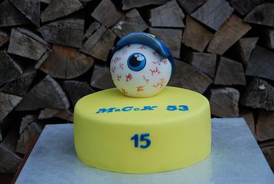 Blue eye :-) - Cake by Lucie