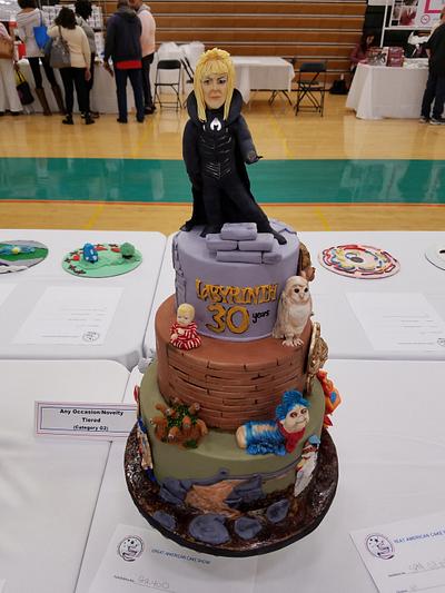 Labyrinth 30 years - Cake by Laura Peterson