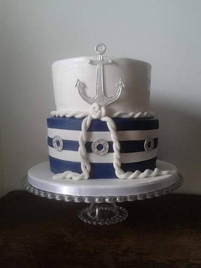 Naval baptism cake - Cake by Mandy