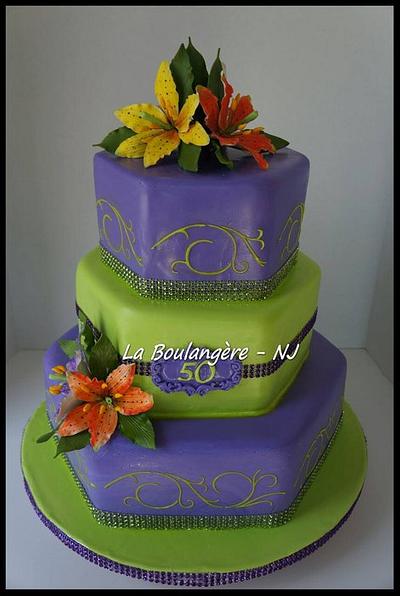 50th Birthday Cake - Cake by KAT
