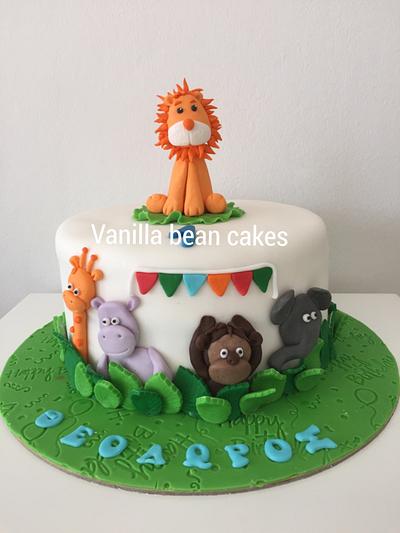 Junge cake - Cake by Vanilla bean cakes Cyprus