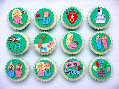 Story Board Cupcakes - Cake by Natalie King