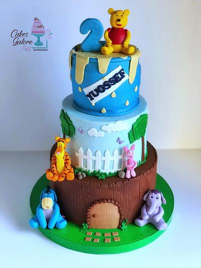 Winnie the pooh cake - Cake by ZahraAlkholy