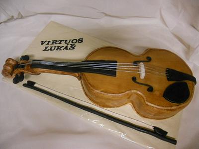 Violin - Cake by malinkajana