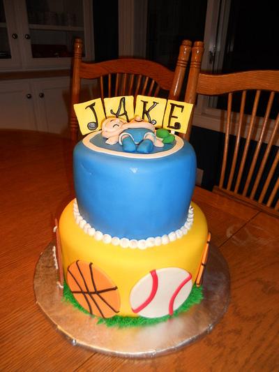 Sports Cake - Cake by Sara's Cake House