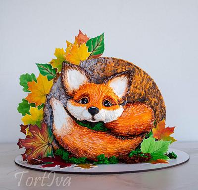 Autumn Fox - Cake by TortIva