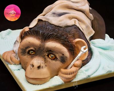 Grease monkey cake - Cake by Fondant Fantasies of Malvern