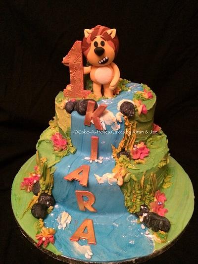Raa Raa the Noisy Lion birthday cake - Cake by Cake-A-Holics: Cakes by Kiran & Jaz