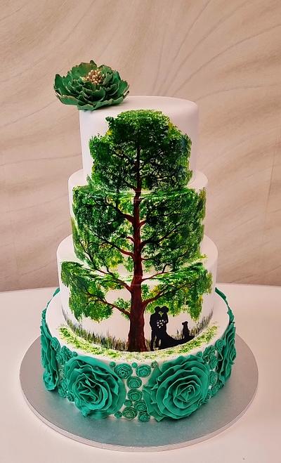 Autumn wedding cake  - Cake by Corneluş 