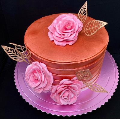 Rose gold - Cake by Snezhana