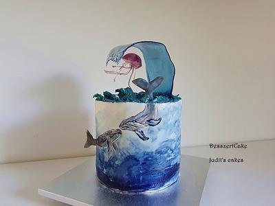 Whale cake - Cake by Judit
