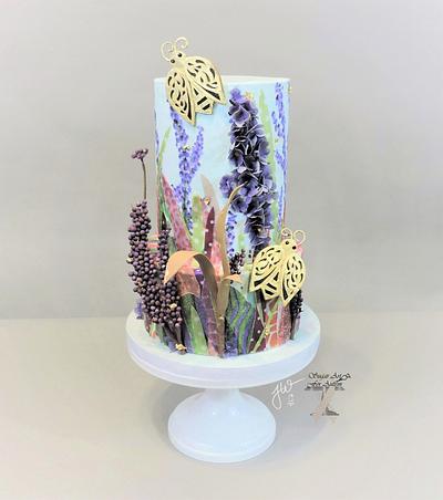 The Garden - Sugar Art for Autism - Cake by Jeanne Winslow